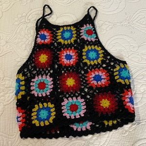 Never worn cropped knit